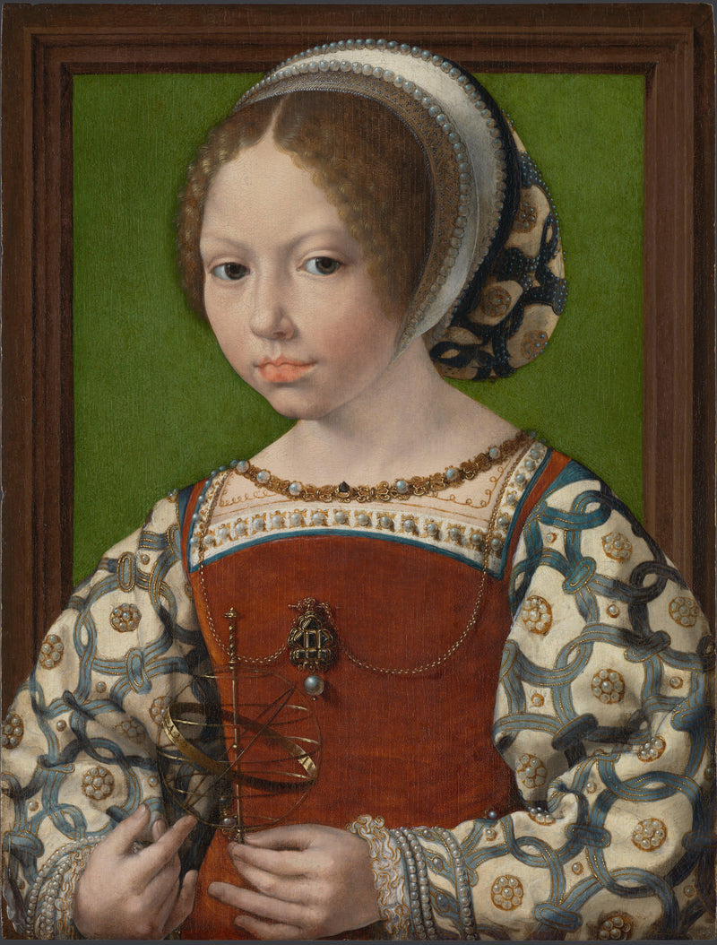 A young princess (Dorothea of Denmark?) - Jan Gossaert