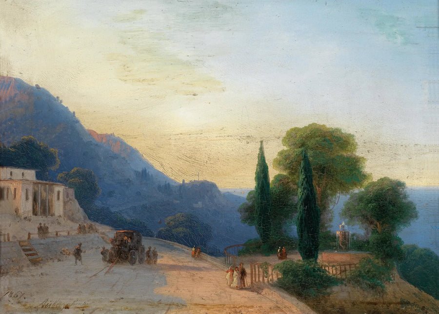 A Summer Day in Crimea - Ivan Aïvazovski