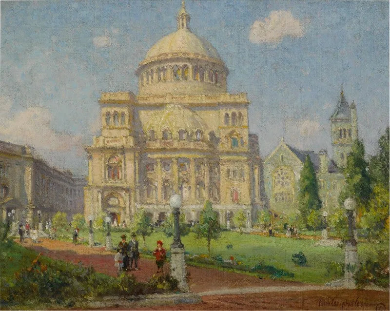 A Spring Day in Boston - Colin Campbell Cooper