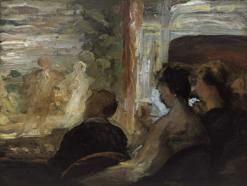 A box at the theater - Honoré Daumier