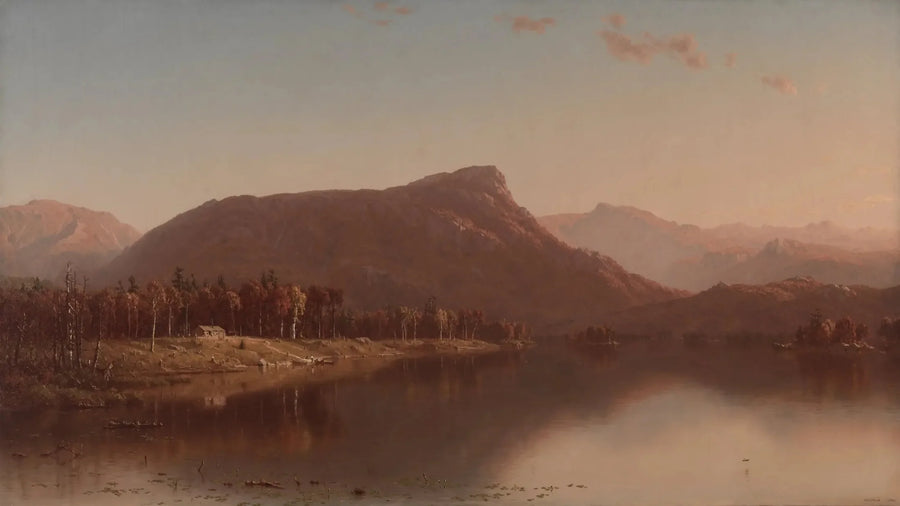 A House in Nature - Sanford Robinson Gifford