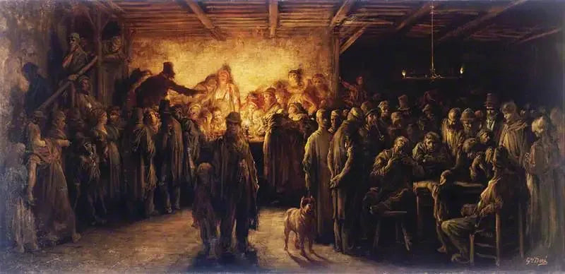 A Poor House - Gustave Doré