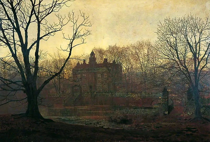 A House in Yorkshire - John Atkinson Grimshaw