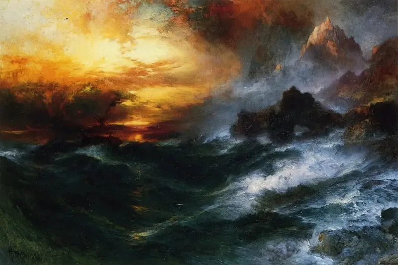 A Mountain of Magnets - Thomas Moran