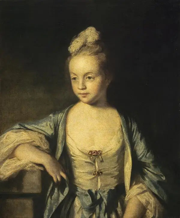A little girl (perhaps Lady Frances Scott, later Lady Douglas, 1750 - 1817) - Joshua Reynolds
