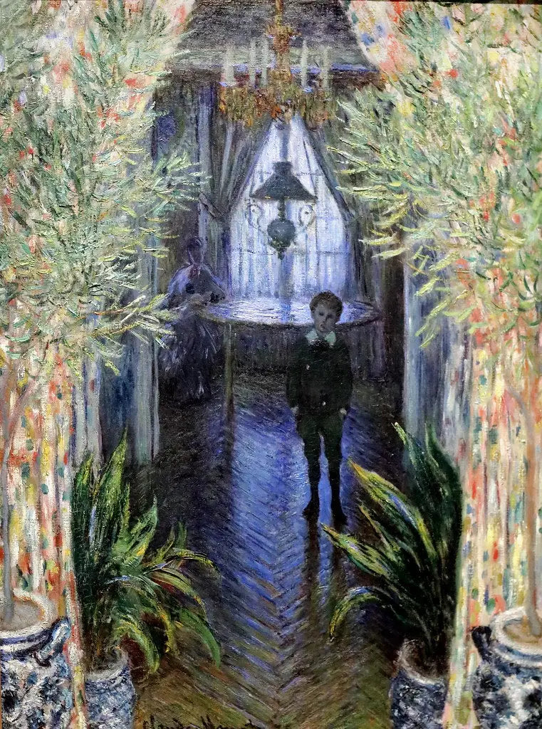 An apartment room - Claude Monet
