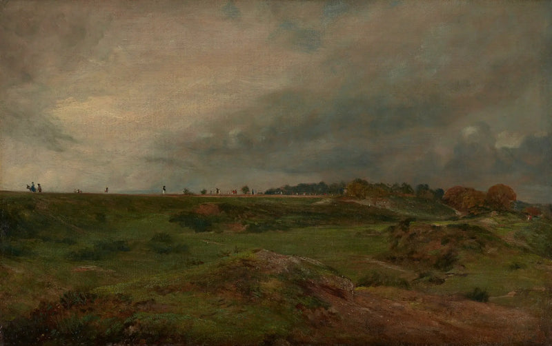 A road through Hampstead Heath - John Constable