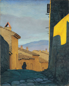 A Street in Cagnes - Félix Vallotton