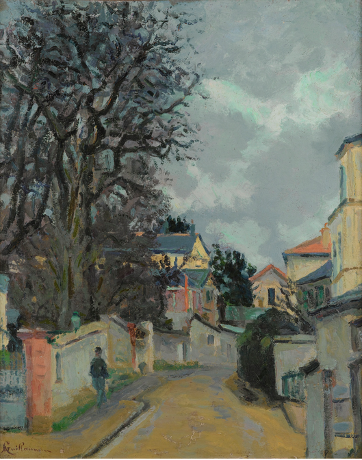 A Street in Pontoise - Armand Guillaumin