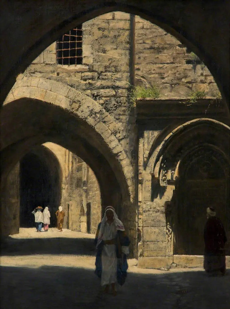 A Street in Jerusalem by John Collier