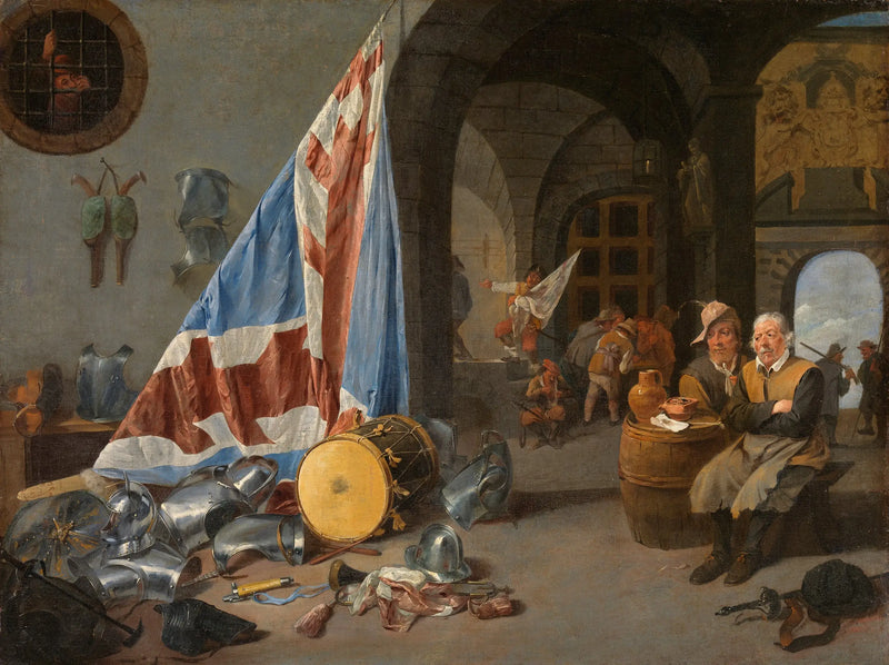 A Guard Room - David Teniers the Younger