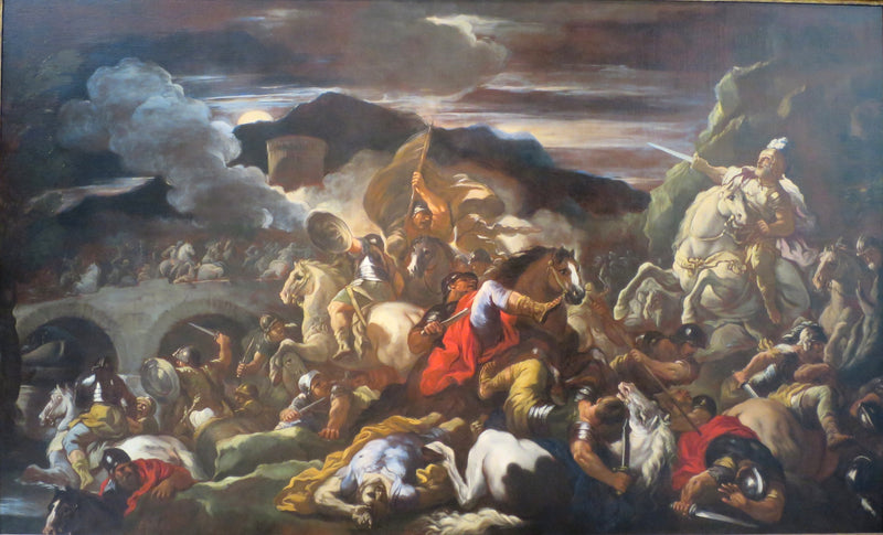 A Battle Scene - Luca Giordano