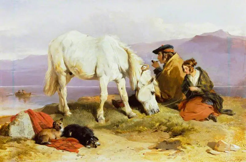 A Highland Scene - Edwin Henry Landseer