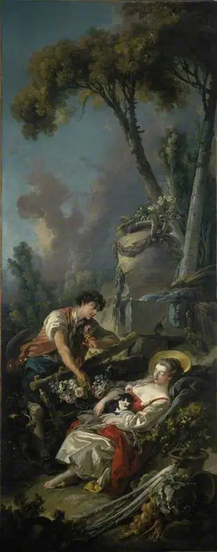 A pastoral scene (