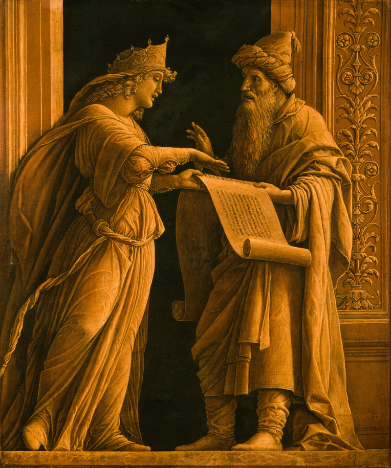 A Sibyl and a Prophet - Andrea Mantegna