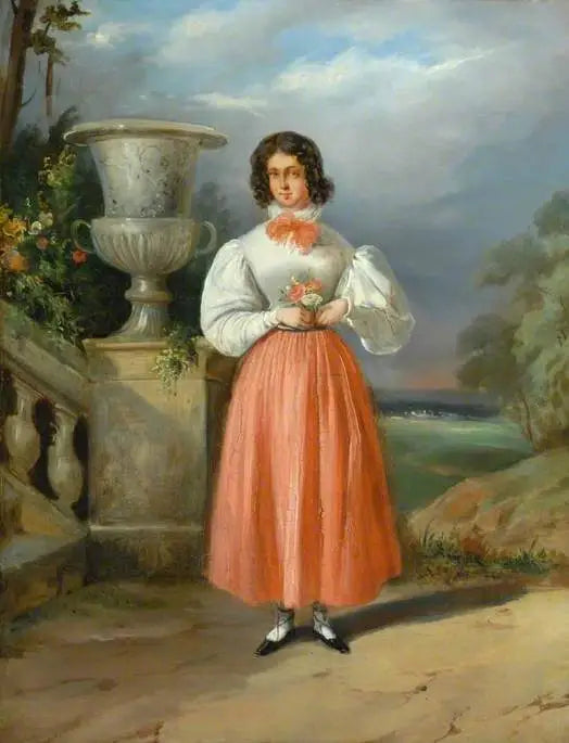 An Older Sister of Mrs. Bowes - Paul Delaroche