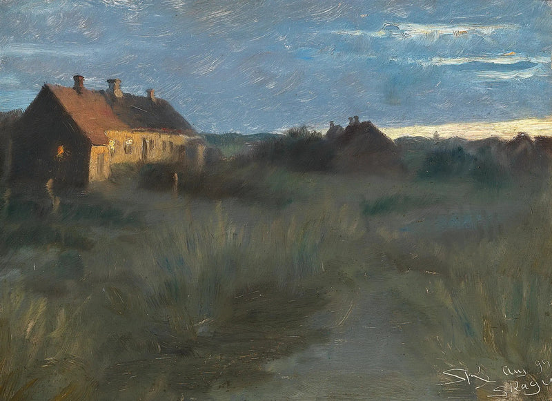 An Summer Evening at Skagen. - Peder Severin Krøyer