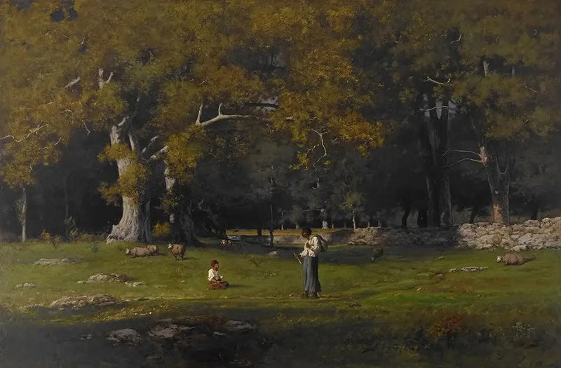 An Old Road - George Inness