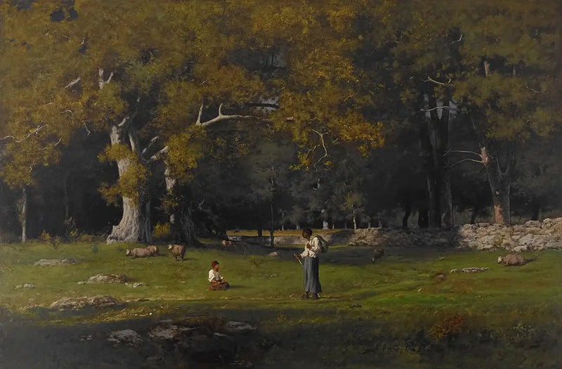 An Old Road - George Inness