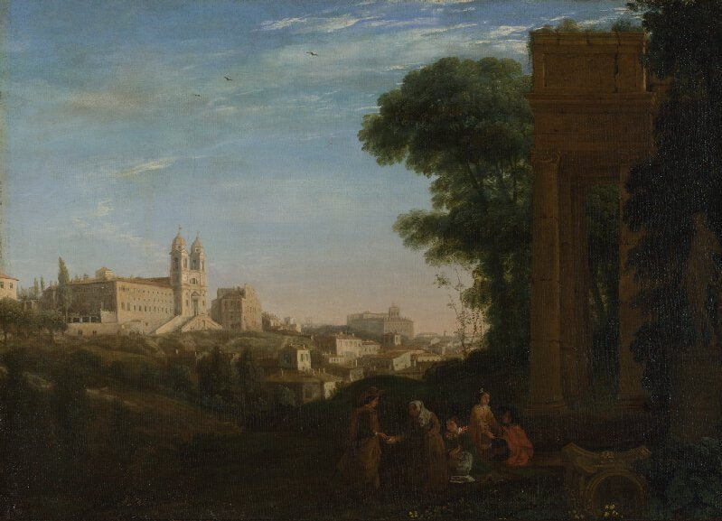 A View in Rome - Claude Lorrain