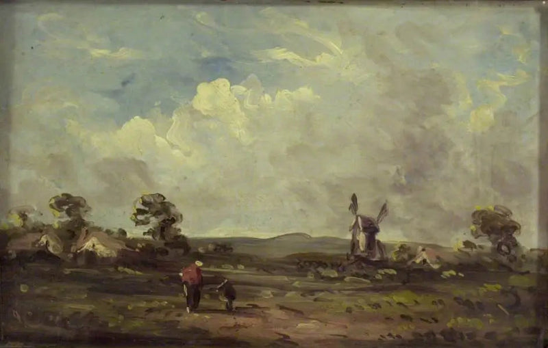 A View in Suffolk - John Constable