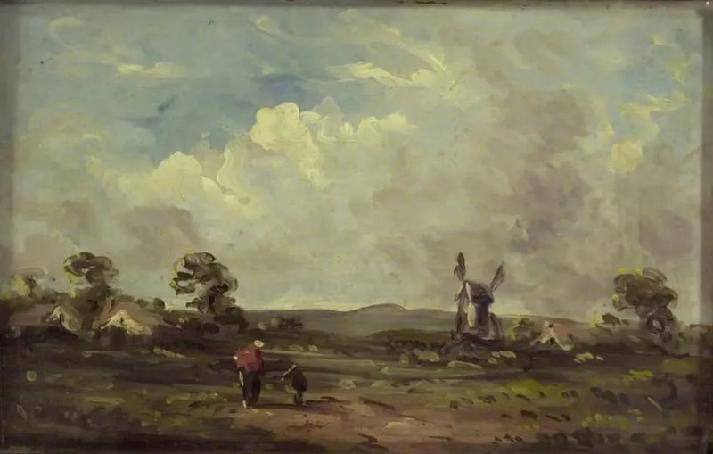 A View in Suffolk - John Constable