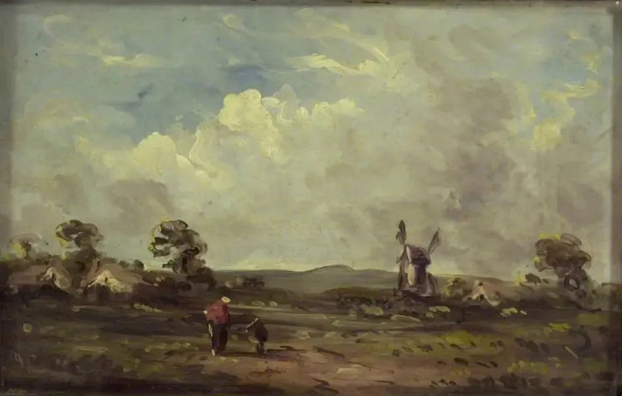 A View in Suffolk - John Constable