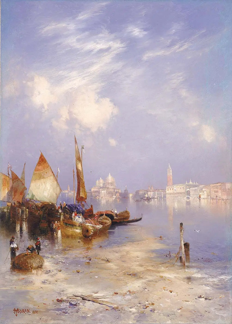 A View of Venice - Thomas Moran