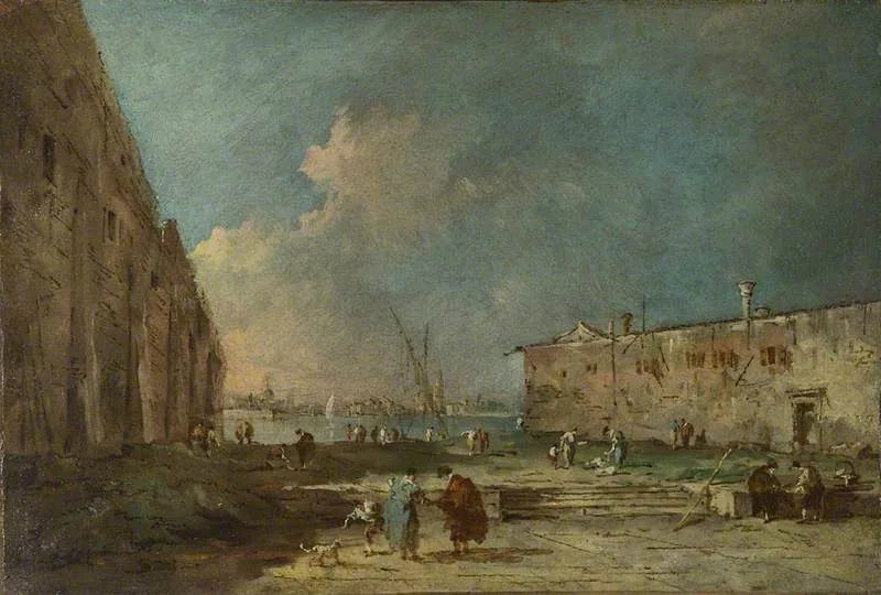 A View Near Venice (?) - Francesco Guardi