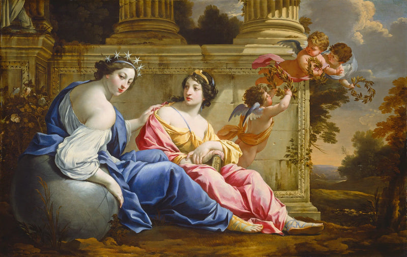 Uranie and Calliope - Simon Vouet