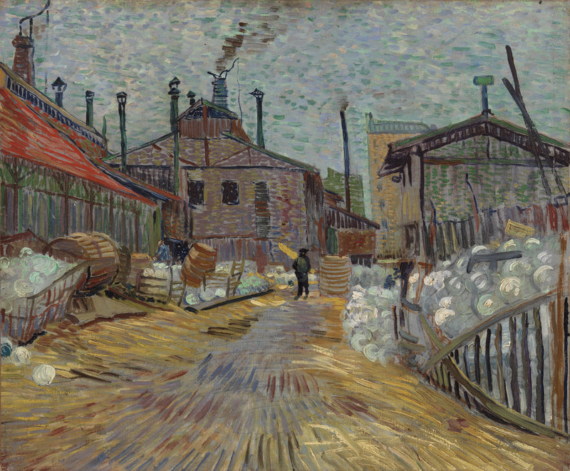 The Asnières Factory - Vincent van Gogh