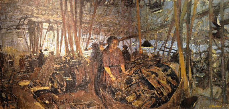 Armament manufacturing plant in Lyon: the towers - Édouard Vuillard