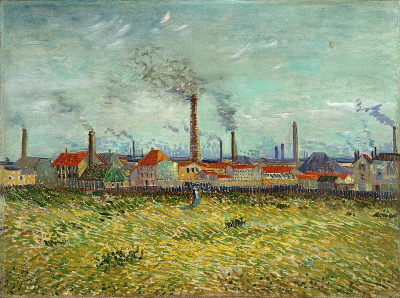 Factories at Asnières - Vincent van Gogh