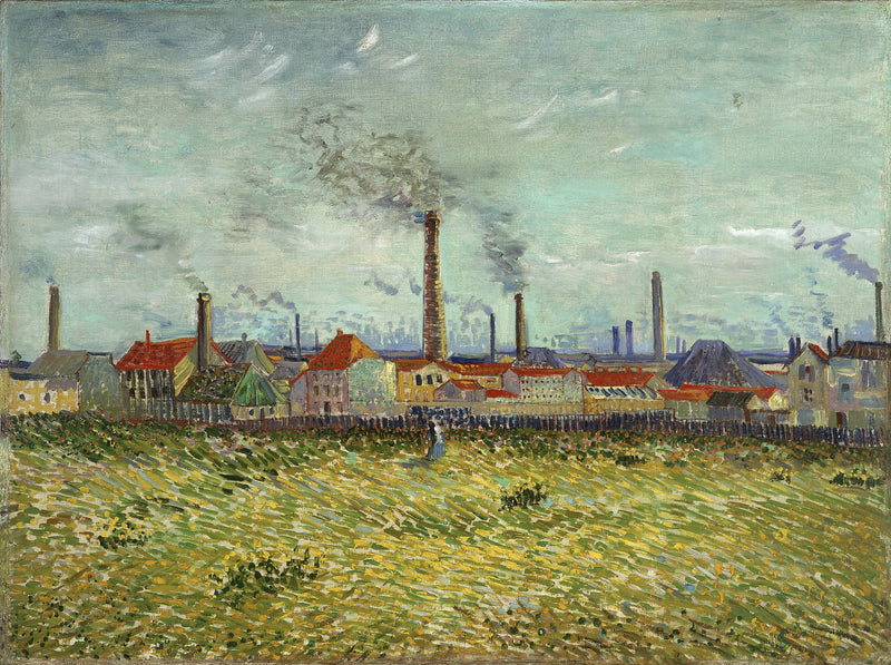 Factories at Asnières - Vincent van Gogh