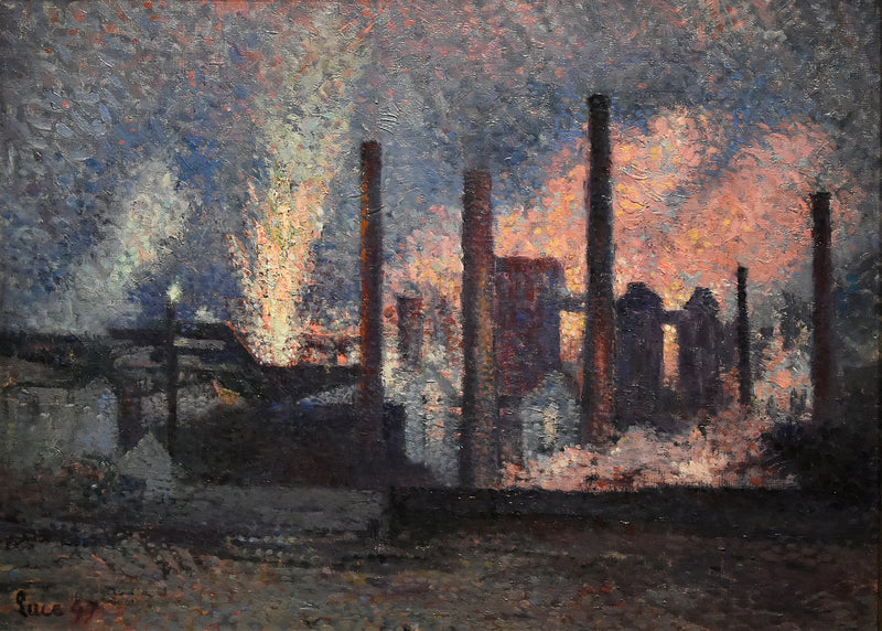 Factories near Charleroi - Maximilien Luce