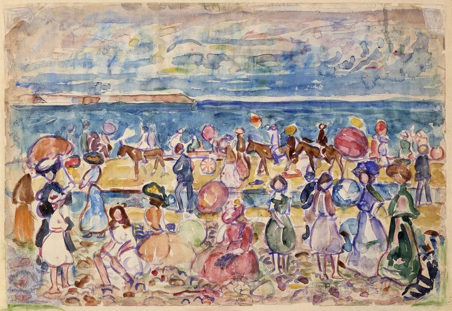 Holidays in New England - Maurice Prendergast