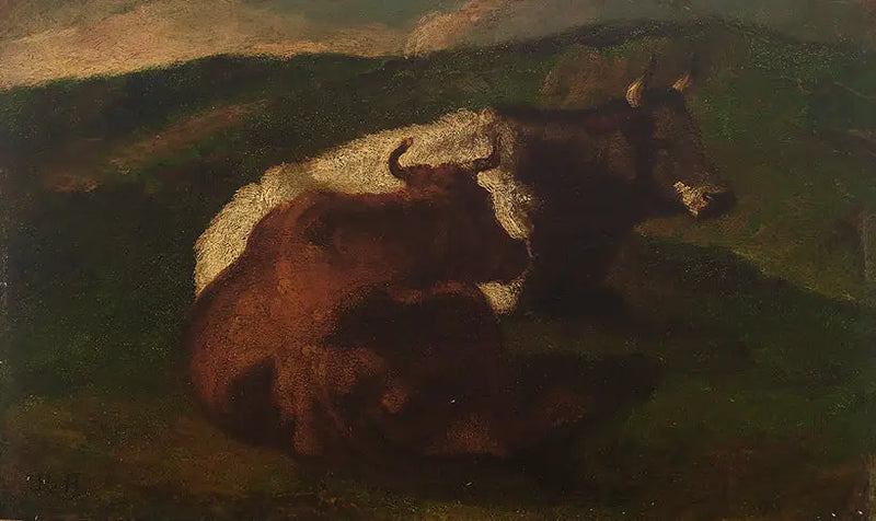 Cows - Rosa Bonheur
