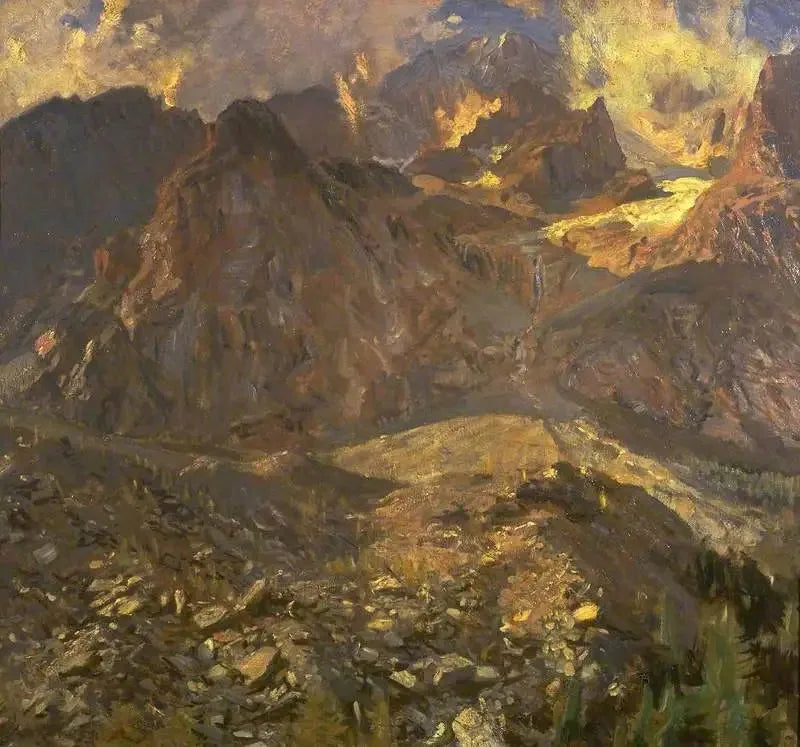 Val d'Aosta - John Singer Sargent