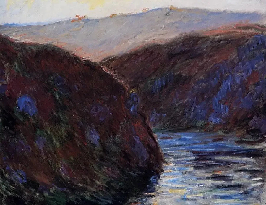 Creuse Valley, evening effect - Claude Monet