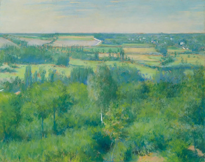 Valley of the Yerres - Gustave Caillebotte