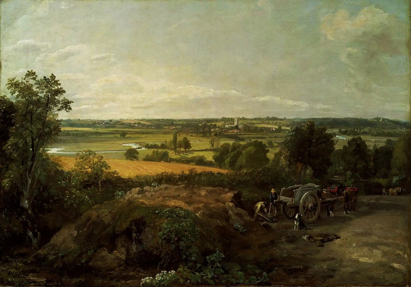 Stour Valley and Dedham Church - John Constable