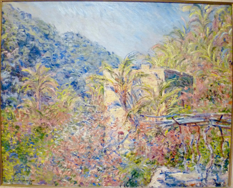 Valley of Sasso. Sunlight Effect - Claude Monet