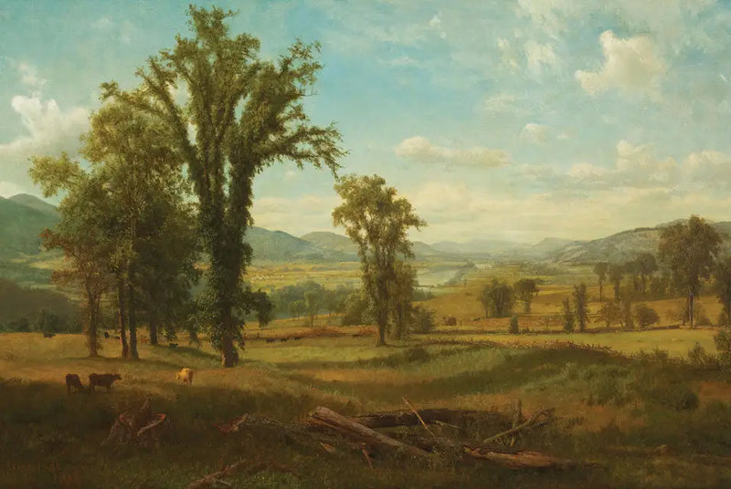 Connecticut River Valley, Claremont, New Hampshire - Albert Bierstadt