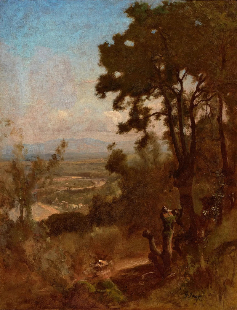 Valley near Perugia - George Inness