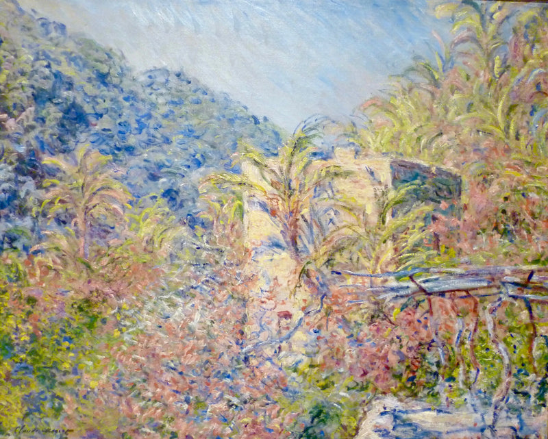 Sasso Valley, sun effect W862 - Claude Monet