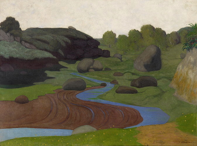 Breton Valley, Troieras - Félix Vallotton