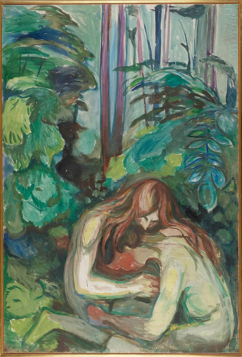 Vampire in the Forest - Edvard Munch