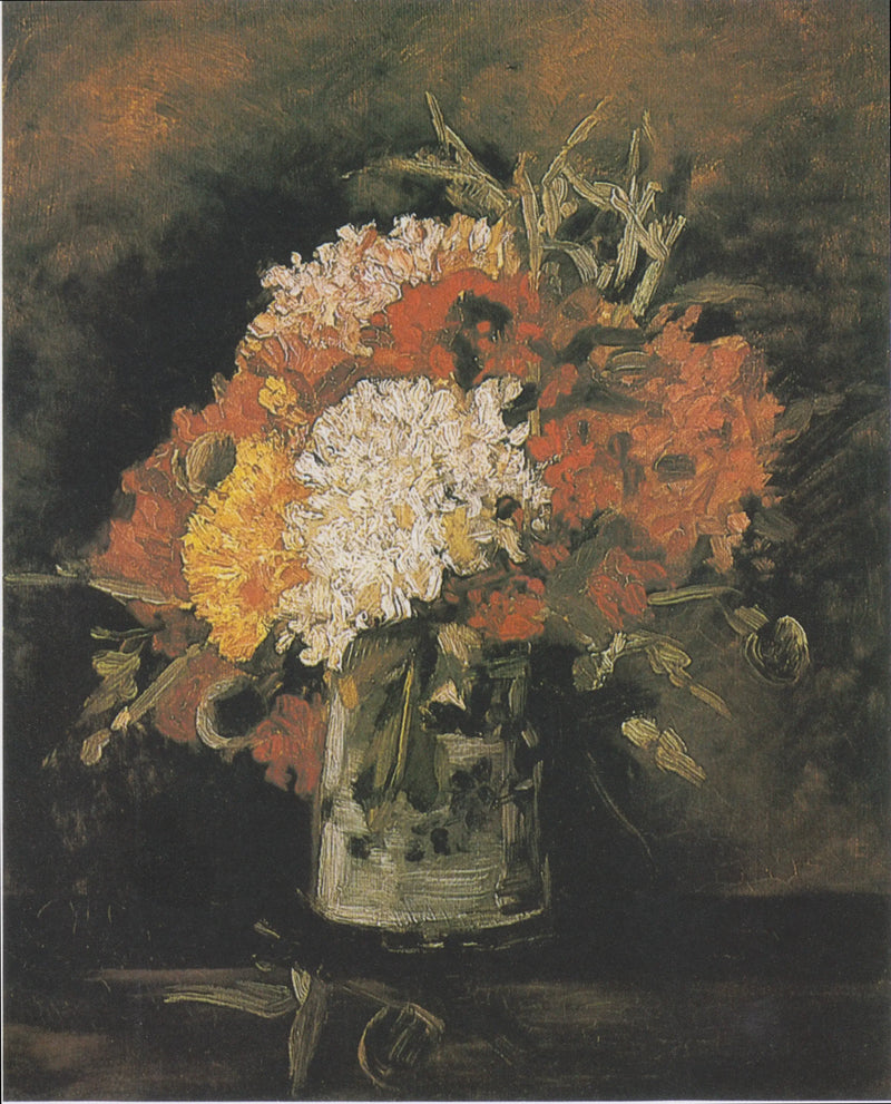Vase with Carnations - Vincent van Gogh