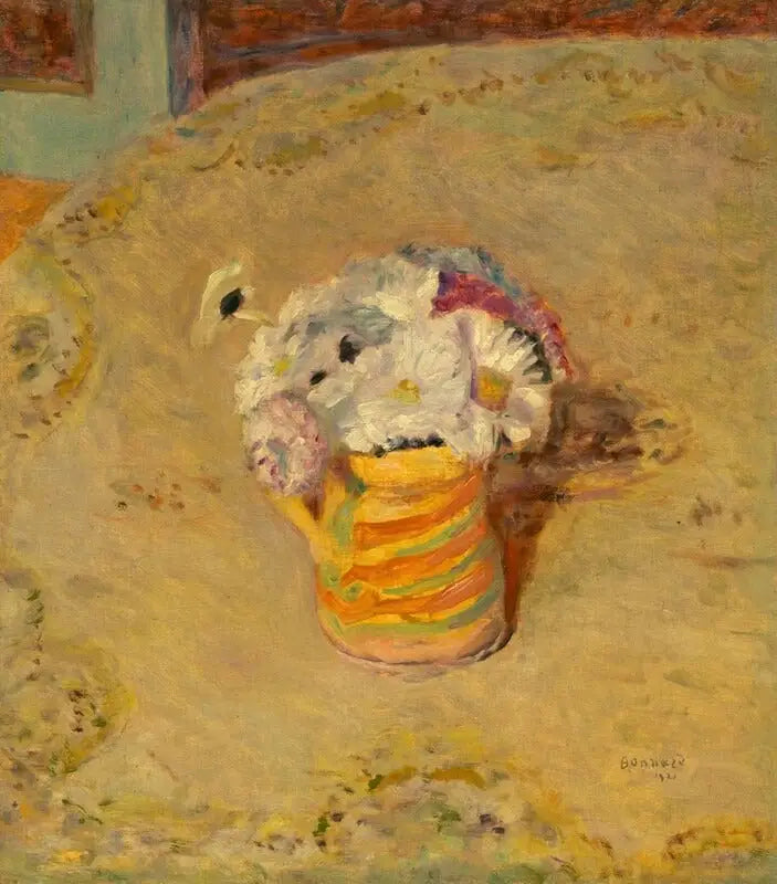 Vase with Flowers - Pierre Bonnard