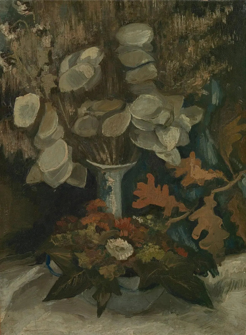 Vase with Honesty - Vincent van Gogh